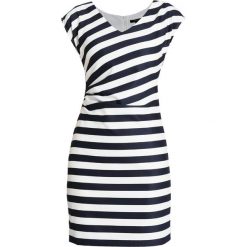 Comma KURZ Sukienka etui dark blue. Niebieskie sukienki marki comma, z elastanu. Za 419,00 zł.