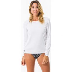 Koszulka UV długi rękaw WATER T SHIRT damska. Białe topy damskie OLAIAN, l, bez wzorów, z poliesteru, z długim rękawem. Za 29,99 zł.