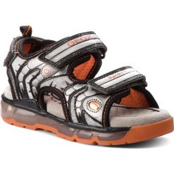 Sandały GEOX - J S. Android B.B J820QB 01454 C1006 M Grey. Szare sandały chłopięce marki Geox, ze skóry ekologicznej. W wyprzedaży za 219,00 zł.