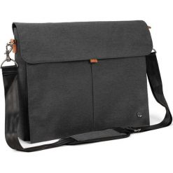 PKG torba na laptopa Yorkville 15/16”, ciemnoszary. Szare torby na laptopa PKG, bez wzorów, z tkaniny, biznesowe. Za 419,00 zł.