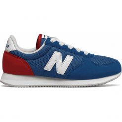 New Balance KL220BBY. Szare buty sportowe chłopięce New Balance, z materiału. Za 249,99 zł.