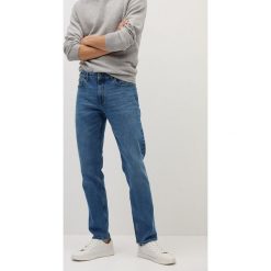 Mango Man - Jeansy Bob. Zielone jeansy męskie Mango Man, l, bez wzorów. Za 139,99 zł.