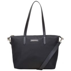 Smith & Canova torebka Peril czarna uni. Czarne torebki klasyczne damskie Smith & Canova, bez wzorów, duże, bez dodatków. Za 449,00 zł.