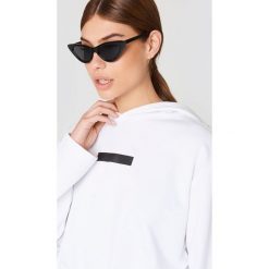 Bluzy damskie: Dr Denim Bluza z kapturem Katinka – White