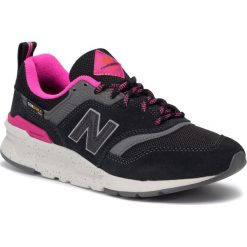 Sneakersy NEW BALANCE - CW997HOB Czarny. Czarne półbuty damskie New Balance, na co dzień, bez wzorów, ze skóry, bez obcasa, na płaskiej podeszwie, bez zapięcia. W wyprzedaży za 259,00 zł.