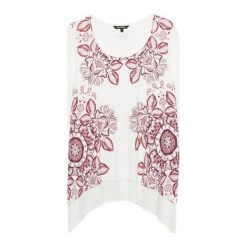 Desigual koszulka damska Ts Kassandra L biała. Białe koszulki damskie Desigual, l. Za 249,00 zł.