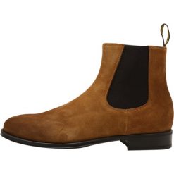 Buty zimowe męskie: Doucal’s ARON AUGU Botki point tan
