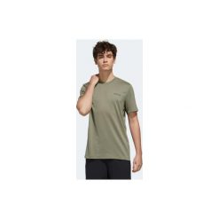 Koszulka krótki rękaw fitness cardio Aeroready męska. Koszulki męskie Adidas, s, bez wzorów, bez kołnierzyka, z krótkim rękawem, krótkie. Za 119,99 zł.