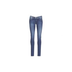 Jeansy slim fit Le Temps des Cerises POWER 3. Niebieskie jeansy damskie marki Le Temps Des Cerises, bez wzorów, z jeansu. Za 319,20 zł.