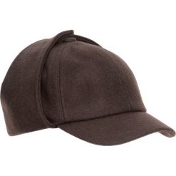 Czapka męska. Brązowe czapki z daszkiem męskie marki Ochnik, z dzianiny. Za 169,90 zł.