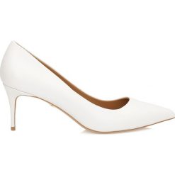 Buty ślubne damskie: Białe czółenka damskie