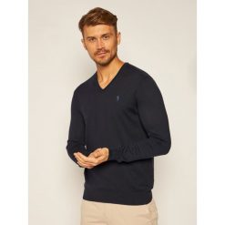 Sweter Polo Ralph Lauren Ls Sf Vn Pp 710670789004. Niebieskie swetry męskie Polo Ralph Lauren, m, bez wzorów, klasyczne, polo, bez kaptura. Za 669,00 zł.