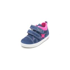Superfit Girls Półbuty Moppy water multi (średnie) - niebieski - Gr.Moda (2 - 6 lat). Niebieskie buciki niemowlęce Superfit, ze skóry, bez zapięcia. Za 199,00 zł.