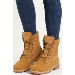 Buty zimowe damskie: Camelowe Traperki Nice Shot
