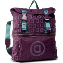 Plecak DESIGUAL - 20SAKA06 3016. Fioletowe plecaki damskie Desigual, bez wzorów, z materiału. W wyprzedaży za 319,00 zł.