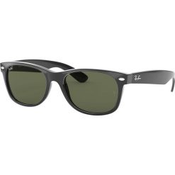 Ray-Ban - Okulary New Wayfarer. Czarne okulary przeciwsłoneczne męskie Ray-Ban, z materiału. W wyprzedaży za 379,90 zł.