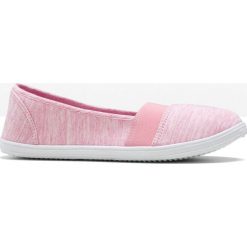 Baleriny bonprix jasnoróżowy. Różowe baleriny damskie bonprix, bez wzorów, bez obcasa. Za 59,99 zł.