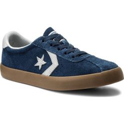 Sneakersy CONVERSE - Breakpoint Ox 660016C Navy/Wolf Grey/Gum. Niebieskie półbuty damskie Converse, ze skóry. W wyprzedaży za 169,00 zł.