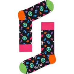 Happy Socks - Skarpety Peace And Love. Czarne bez kategorii marki Happy Socks. W wyprzedaży za 27,90 zł.
