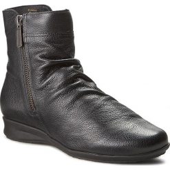 Botki SERGIO BARDI - Demetria FW127290317KD 101. Czarne botki damskie skórzane marki Sergio Bardi. W wyprzedaży za 199,00 zł.