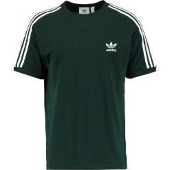 T-shirty męskie: adidas Originals 3STRIPES TEE Tshirt z nadrukiem dark green