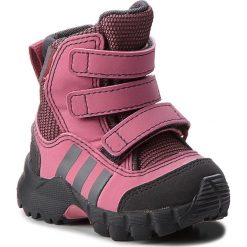 Śniegowce adidas - Cw Holtanna Snow Cf I D97660 Tramar/Carbon/Grefou. Różowe kozaki dziewczęce Adidas, bez zapięcia. W wyprzedaży za 169,00 zł.