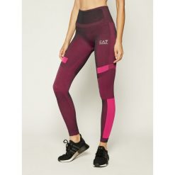 Legginsy EA7 Emporio Armani 3HTP75 TJU8Z 1554. Fioletowe spodnie damskie EA7 Emporio Armani, l, bez wzorów. W wyprzedaży za 219,00 zł.