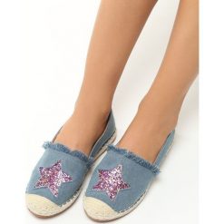 Espadryle damskie: Niebieskie Espadryle Bumblebee