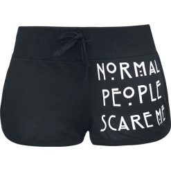 Szorty damskie: American Horror Story Normal People Scare Me Krótkie spodenki damskie czarny