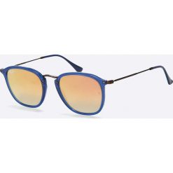 Ray-Ban - Okulary. Niebieskie okulary przeciwsłoneczne damskie marki Ray-Ban. W wyprzedaży za 559,90 zł.