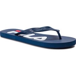 Japonki FILA - Troy Slipper 1010288.29Y Dress Blue. Niebieskie klapki męskie Fila, bez wzorów, z tworzywa sztucznego. Za 49,00 zł.