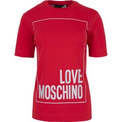 T-shirt Love Moschino. Czerwone koszulki damskie s. Za 219,00 zł.