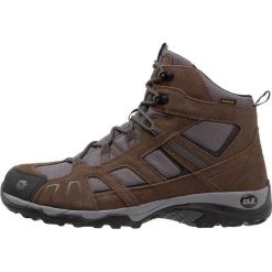 Jack Wolfskin VOJO HIKE MID TEXAPORE MEN Buty trekkingowe dark wood. Brązowe buty trekkingowe męskie Jack Wolfskin, z materiału, outdoorowe. Za 459,00 zł.