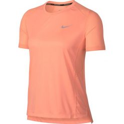 Topy sportowe damskie: koszulka do biegania damska NIKE DRY MILER TOP / 932499-827 – DRY MILER TOP