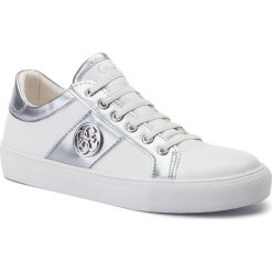 Sneakersy GUESS - FJ7JEW LEA12 100H. Białe półbuty damskie Guess, ze skóry ekologicznej. W wyprzedaży za 199,00 zł.