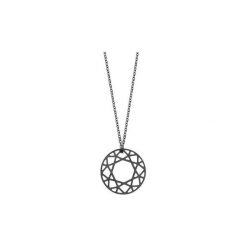 NASZYJNIK BRILLIANT DIAMOND - CZARNY. Czarne naszyjniki damskie marki Myia. Za 317,00 zł.