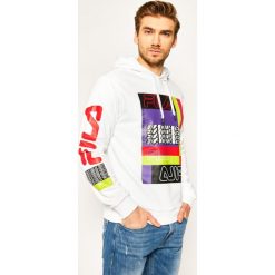 Bluza Fila Canute Hoody 687682. Białe bluzy męskie Fila, m, bez wzorów, bez kołnierzyka, bez rękawów, bez kaptura. W wyprzedaży za 299,00 zł.
