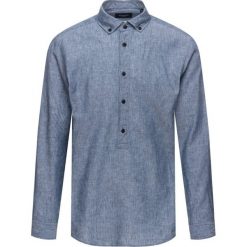 Koszula JOOP! Jeans 30014419. Niebieskie koszule męskie JOOP! Jeans, m, bez wzorów, z bawełny, casualowe, bez kołnierzyka, bez rękawów. W wyprzedaży za 219,00 zł.