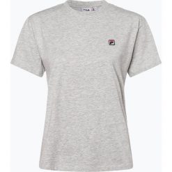 FILA - T-shirt damski, szary. Szare t-shirty damskie Fila, s, bez wzorów, z bawełny, eleganckie, bez kołnierzyka. Za 79,95 zł.