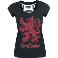 Bluzki asymetryczne: Harry Potter Gryffindor Koszulka damska czarny