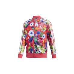 Bluzy dresowe Dziecko adidas Bluza GRPHC SST. Różowe bluzy chłopięce marki Adidas, z dresówki. Za 139,30 zł.