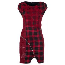 Desigual Sukienka Damska Roma Xs Burgund. Czerwone sukienki damskie marki Desigual, xs. W wyprzedaży za 332,00 zł.