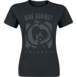 Bluzki damskie: Rise Against Skyline Koszulka damska czarny