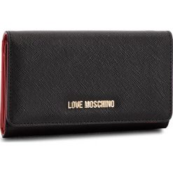 Portfele damskie: Duży Portfel Damski LOVE MOSCHINO – JC5553PP16LQ0000 Nero
