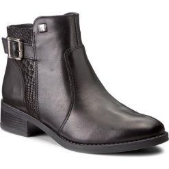 Botki SERGIO BARDI - Terni FW127268517DP 601. Czarne botki damskie na obcasie marki Sergio Bardi, ze skóry. W wyprzedaży za 199,00 zł.
