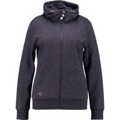 Bluzy rozpinane damskie: Ragwear Plus CHELSEA HEARTS ZIP PLUS Bluza rozpinana black melange