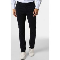 Tiger of Sweden - Chinosy męskie, niebieski. Niebieskie spodnie męskie Tiger of Sweden, m, bez wzorów, z bawełny. Za 399,95 zł.