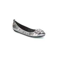 Baleriny Marc Jacobs DOLLY BUCKLE. Szare baleriny damskie marki Marc Jacobs, bez wzorów, bez obcasa. Za 903,20 zł.