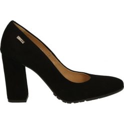 Czółenka - 2718 CAM NERO. Czarne buty ślubne damskie Venezia, ze skóry. Za 239,00 zł.