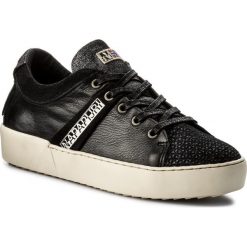 Sneakersy NAPAPIJRI - Minnie 15731192 Black N00. Czarne półbuty damskie Napapijri, ze skóry. W wyprzedaży za 259,00 zł.